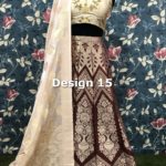 Semi Stitched Brocade Lehenga